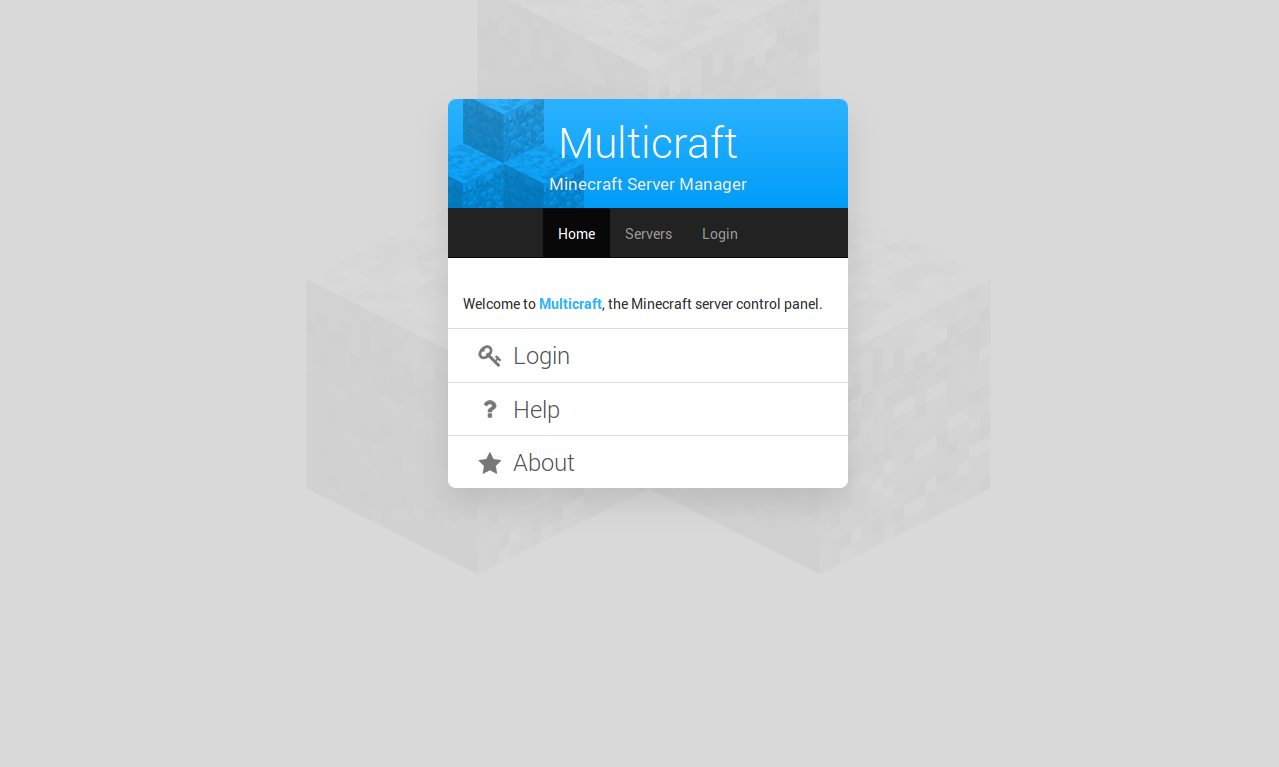 Multicraft The Minecraft Hosting Solution Userguide Site